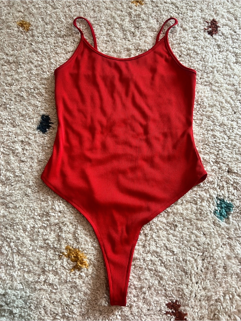 Red bodysuit